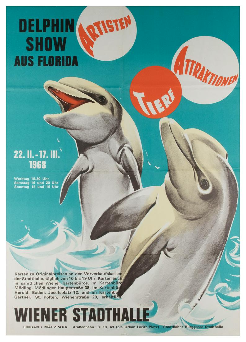 Delphin Show aus Florida Artisten Attraktionen Tiere / Wien... (1 of 1)