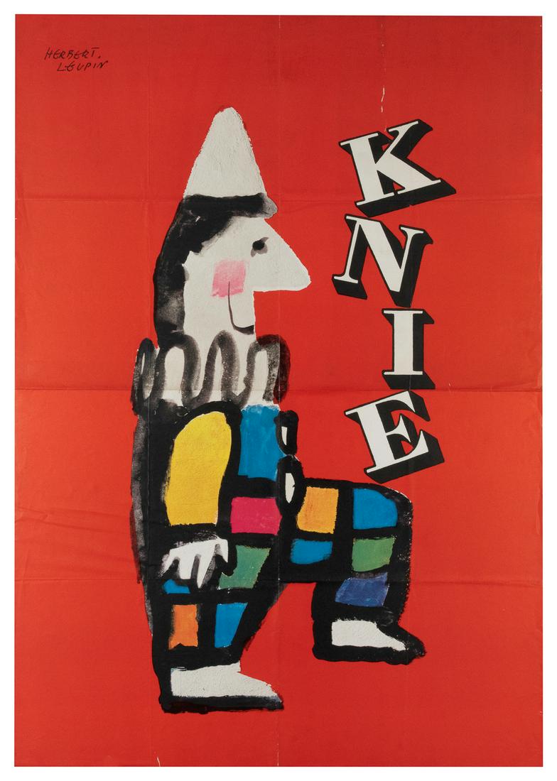 LEUPIN, Herbert (Swiss, 1916-1999). Knie. [Ca. 1950s]. Two ... (1 of 2)
