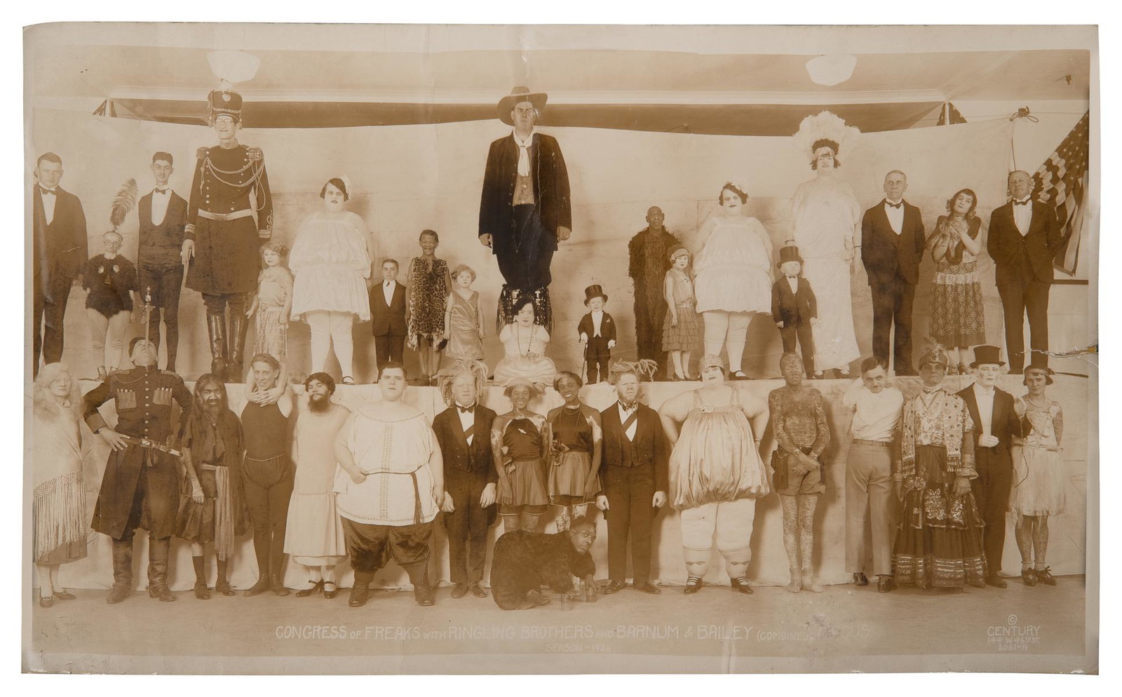 KELTY, Edward J. (1888—1967). Congress of Freaks with Ringl... (1 of 1)