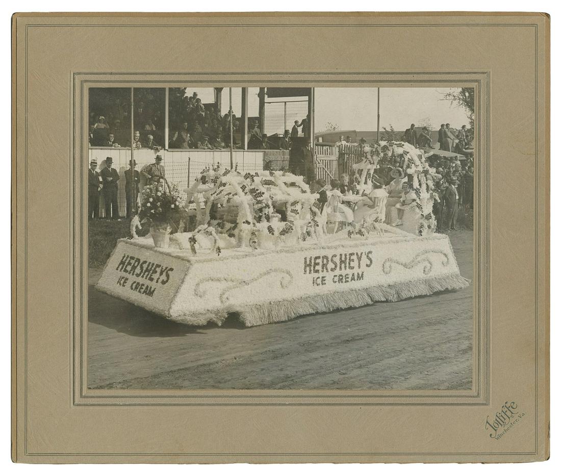 [photographs]. Photograph Of Hershey’s Ice Cream Parade Flo... Auction