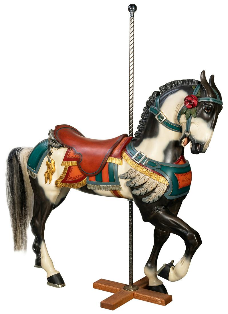 Stein & Goldstein Carousel Horse. Brooklyn, early 20th cent... (1 of 5)