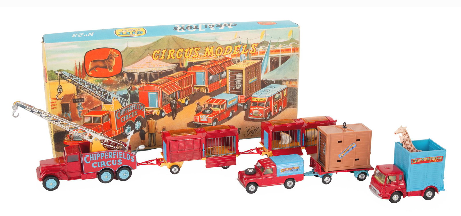 Corgi Chipperfield Circus Model Gift Set No. 23. London: Pl... (1 of 3)