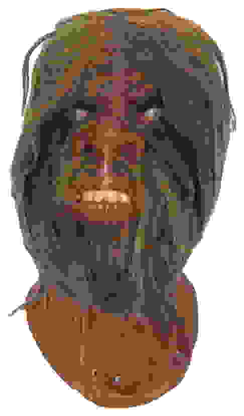 Jo Jo The Dog Faced Boy Bust. 1890/1900s. Hand Painted Bust... Auction