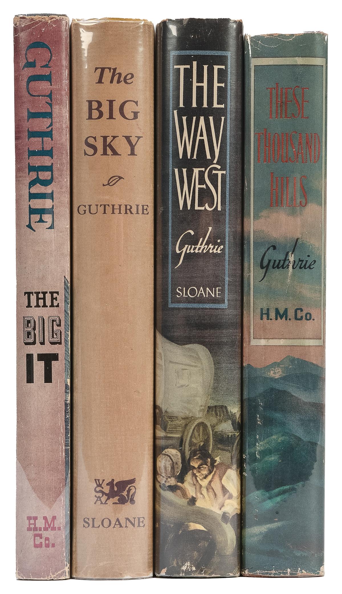 GUTHRIE, Alfred B., Jr. (1901–1991). A group 4 first editio... (1 of 3)