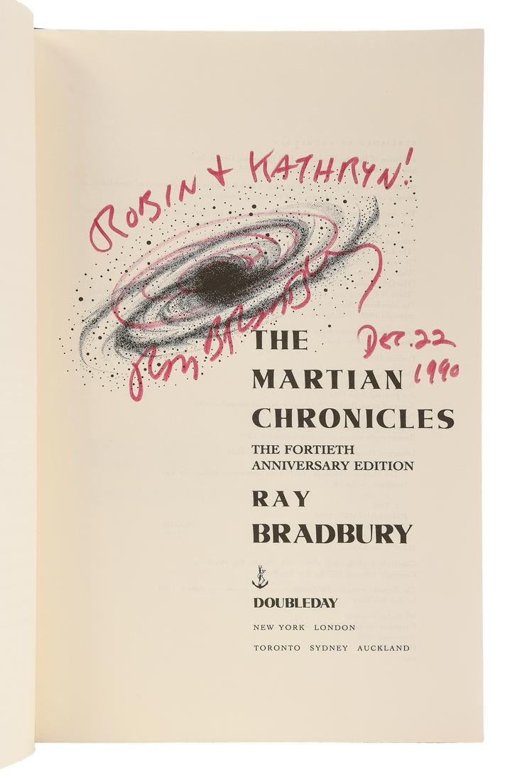 BRADBURY, Ray (1920-2012). The Martian Chronicles. New York... (1 of 2)