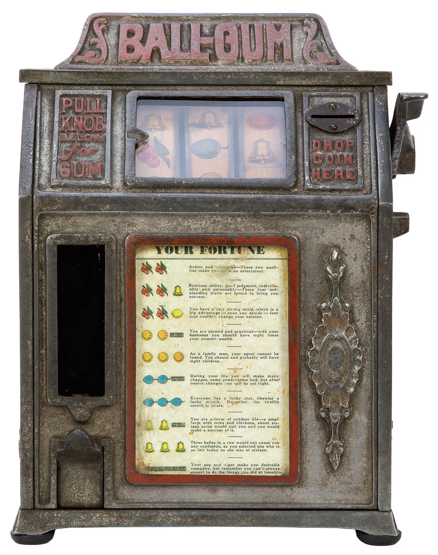 Groetchen 1 Cent “Dandy Vender” Gum Vendor Countertop Trade... (1 of 3)