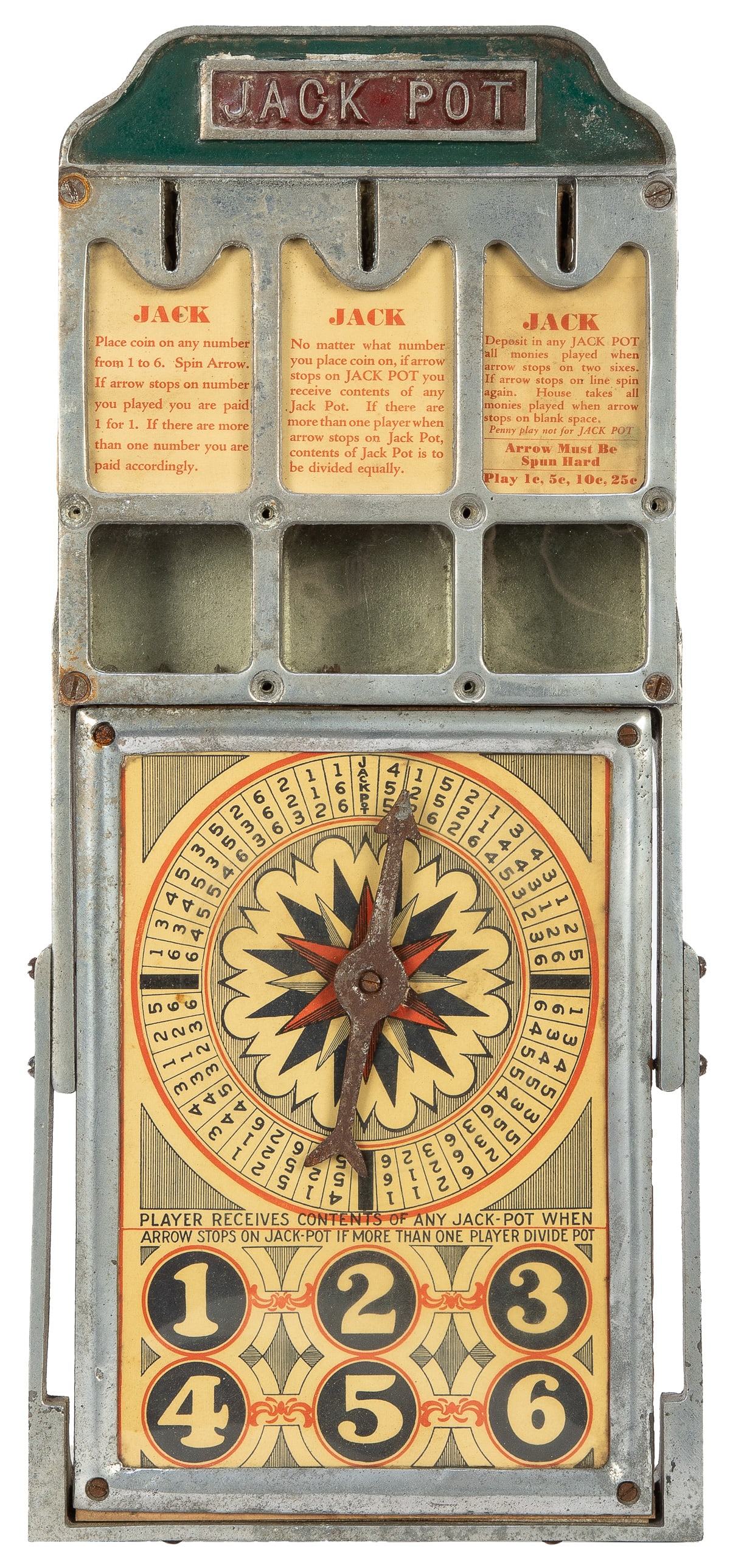 Roberts Novelty Multi-Denomination “Jack Pot” Trade Stimula... (1 of 3)