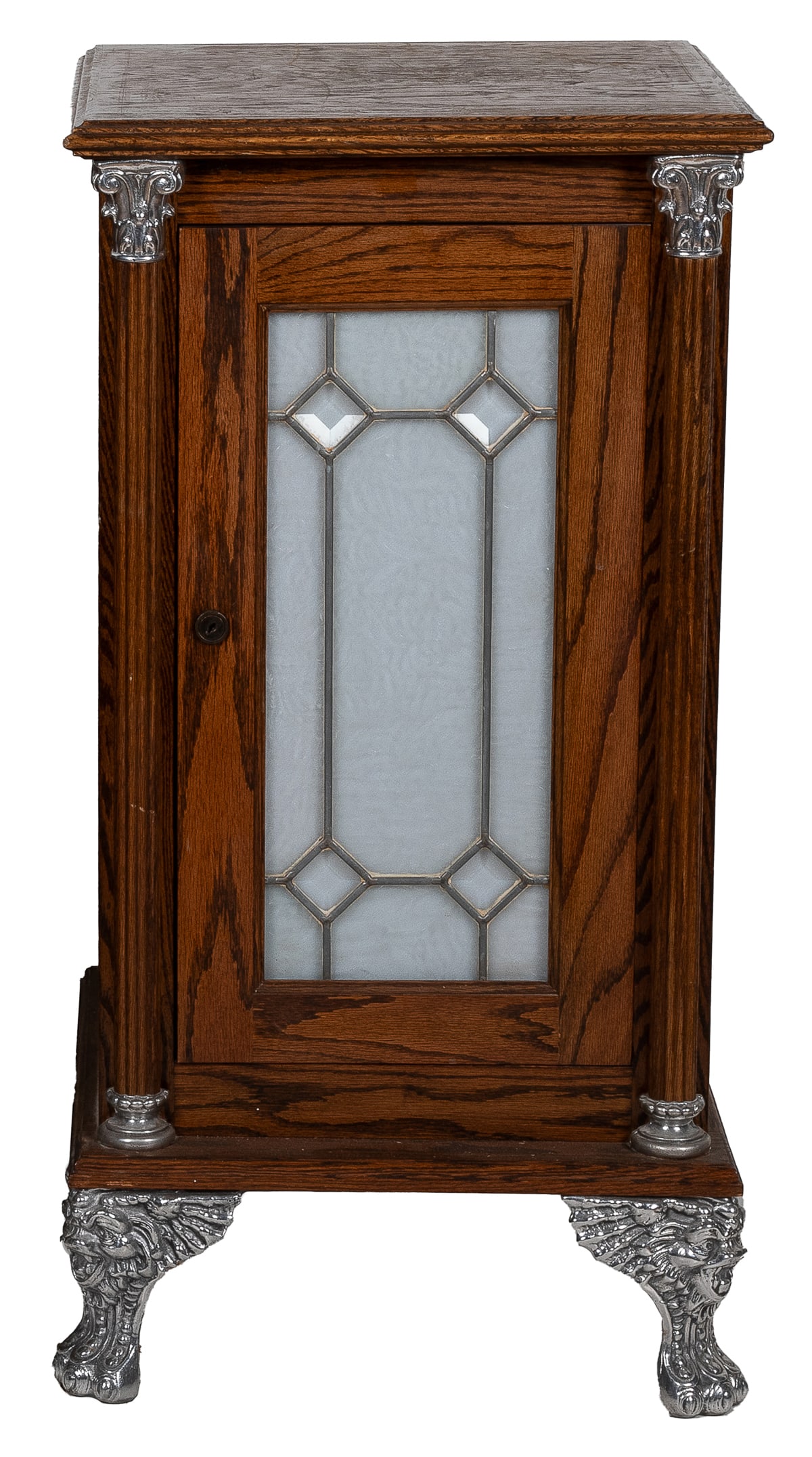 Slot Machine Lighted Cabinet. Vintage-style wooden slot mac... (1 of 3)