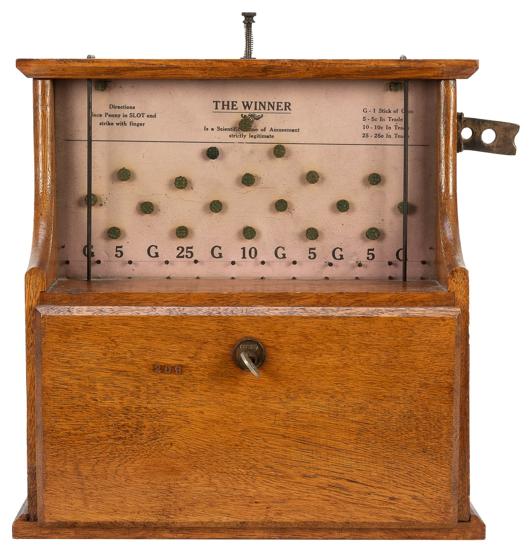 The Winner 1 Cent Flip Coin Trade Stimulator. Unknown manuf... (1 of 3)