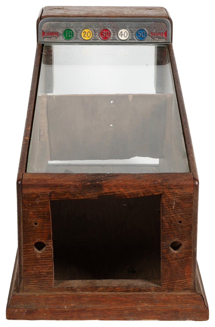 Cabinet for Target Shooting Game, possibly A.B.T. Chicago: ... (1 of 1)