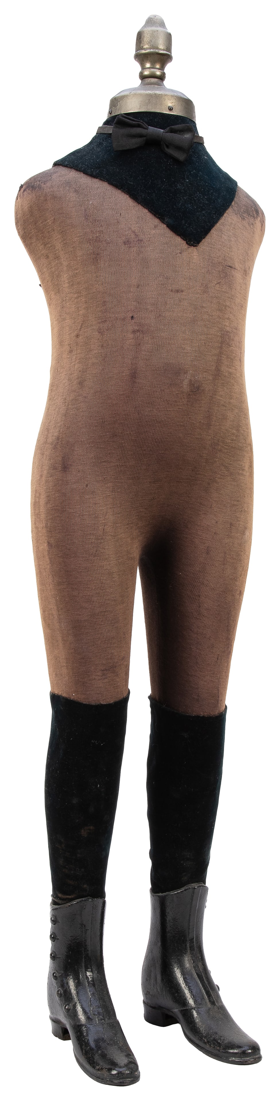 Child-Sized Antique Mannequin. Circa 1890s-1910s. Cloth-cov... (1 of 1)