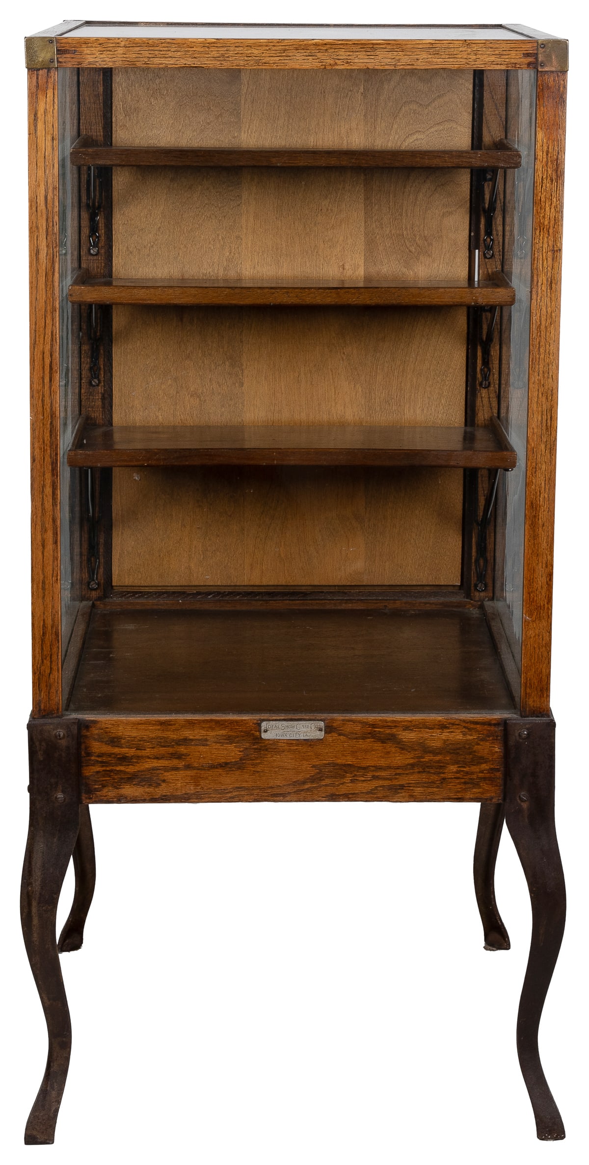 Ideal Show Case Co. Store Display Cabinet. Iowa City, IA.: ... (1 of 2)