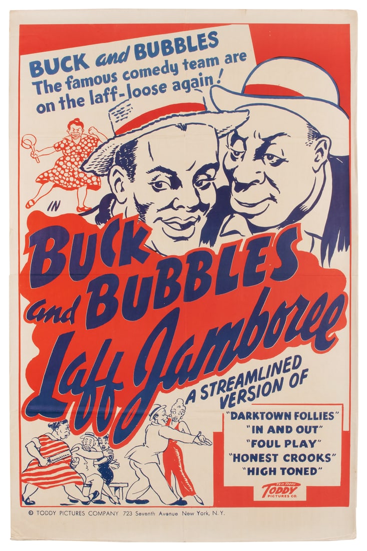 [MOVIE POSTERS -- AFRICAN-AMERICAN]. Buck and Bubbles Laff ... (1 of 1)