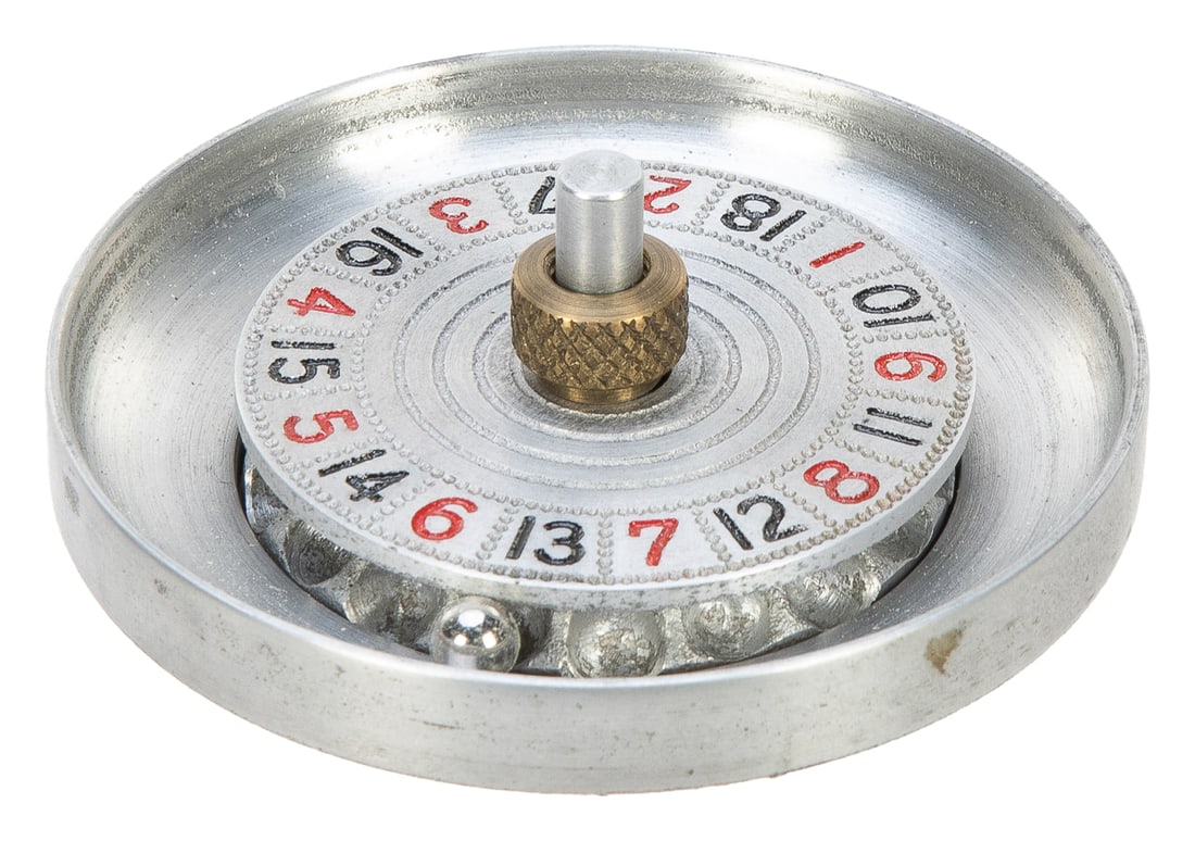 H.C. Evans Gaffed Pocket Roulette Wheel. Chicago: H.C. Evan... (1 of 3)