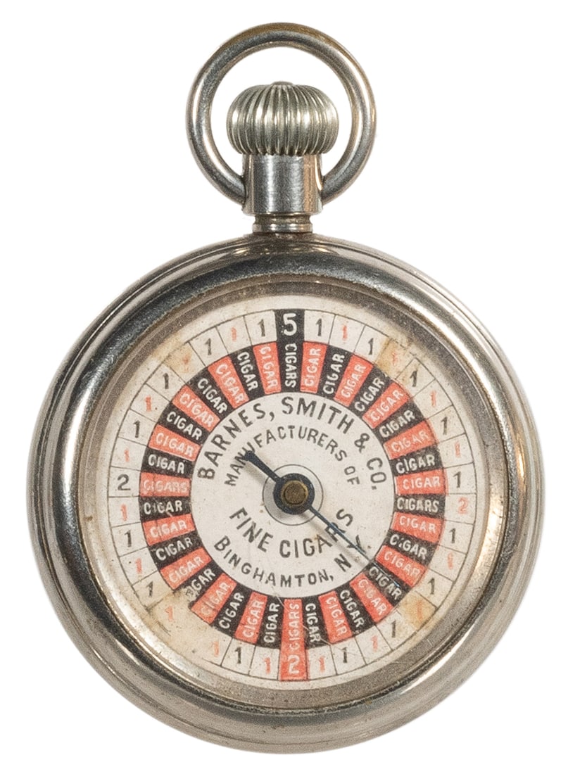 Roulette Pocket Watch “Barnes, Smith & Co. Manufacturers of... (1 of 2)