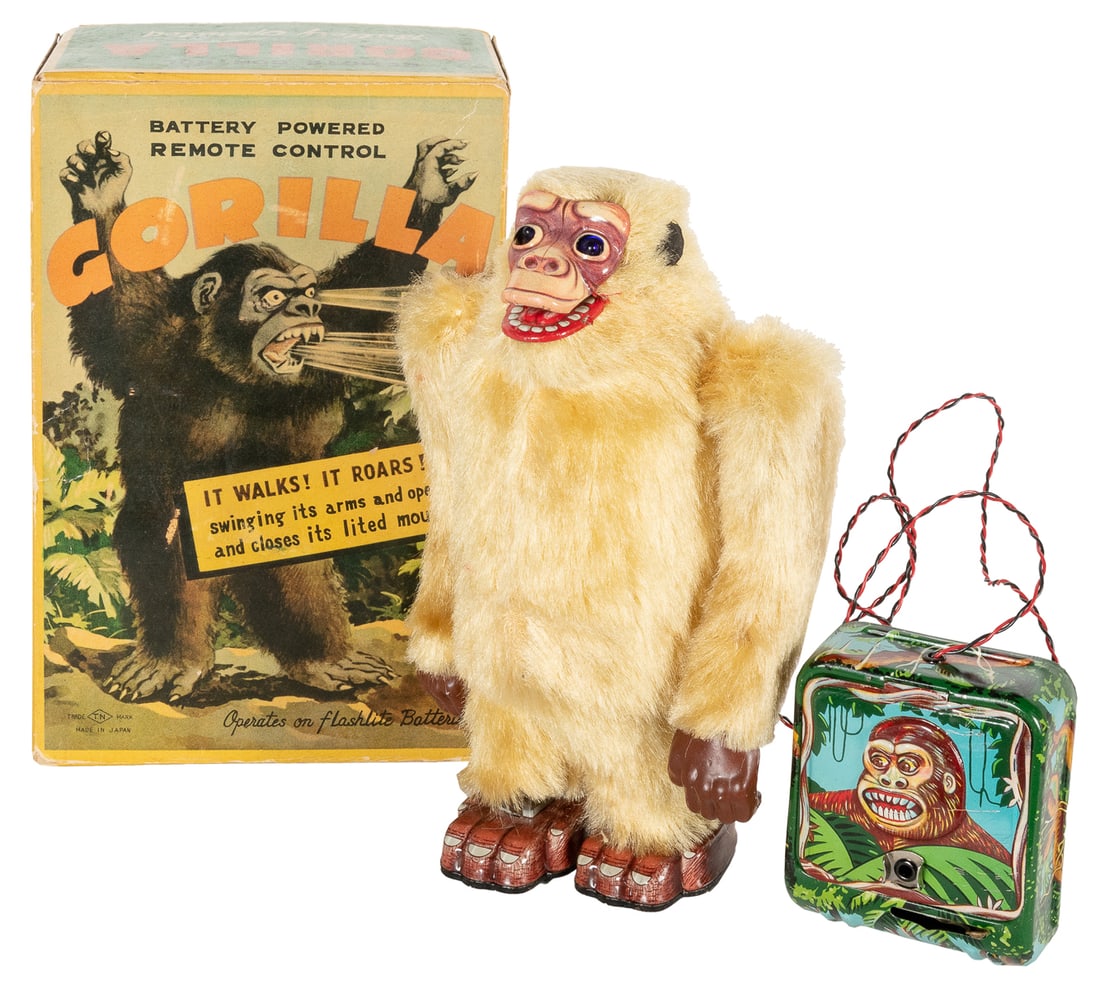 Battery-Operated Remote Control Gorilla. Japan: [1950s]. Ba... (1 of 3)