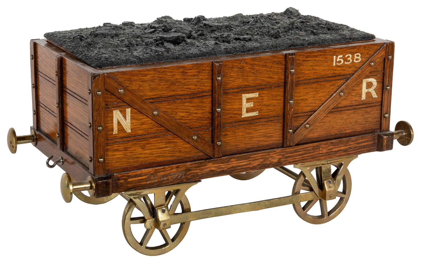 North Eastern Railway Coal Tender Car Model. Maker unknown,... (1 of 2)