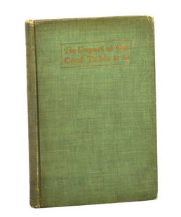 S.W. Erdnase, The Expert at the Card Table. 1st ed.: Erdnase, S.W. The Expert at the Card Table. Chicago, 1902. First edition. Green cloth stamped in gold. Illustrated “from life” by Marshall D. Smith. 8vo. Hamley overslip on title page. Cloth a bit