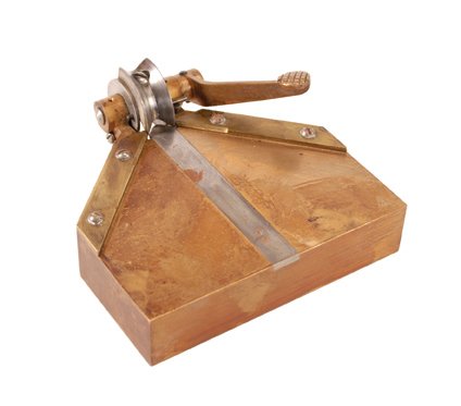 Corner Rounder. George Graham, ca. 1950. Beautiful: Corner Rounder. George Graham, ca. 1950. Beautifully crafted from heavy brass. Hallmarked in lower right. Exc.