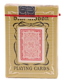 Blue Ribbon playing cards. U.S. Playing Card Co.: Blue Ribbon playing cards. United States Playing Card Co., Cincinnati, OH, ca. 1990. Complete, mint sealed.