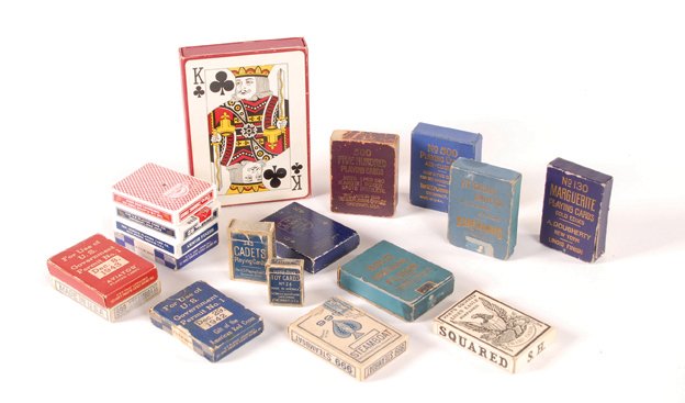 19 Decks of Assorted Vintage Playing Cards. 1895-?: 19 Decks of Vintage Playing Cards. 1895-?. Steamboats, 500, Texas Deck (Jumbo), Aztar Casino, Caesars Palace, Pittsburgh Souvenir & more. Condition varies.