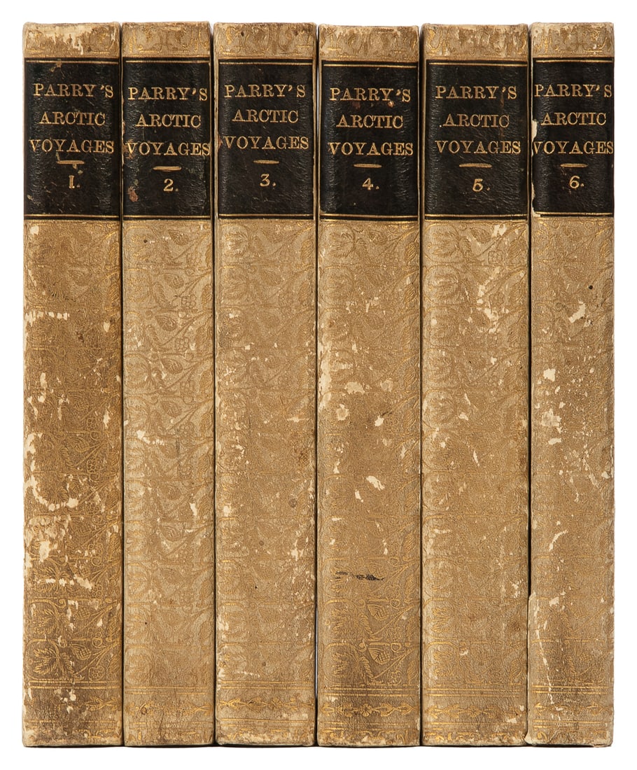 PARRY, William Edward, Sir (1790-1855). Journals of the Fir...: PARRY, William Edward, Sir (1790-1855). Journals of the First, Second and Third Voyages for the Discovery of a North-West Passage from the Atlantic to the Pacific, in 1819-25. London: John Murray, 182