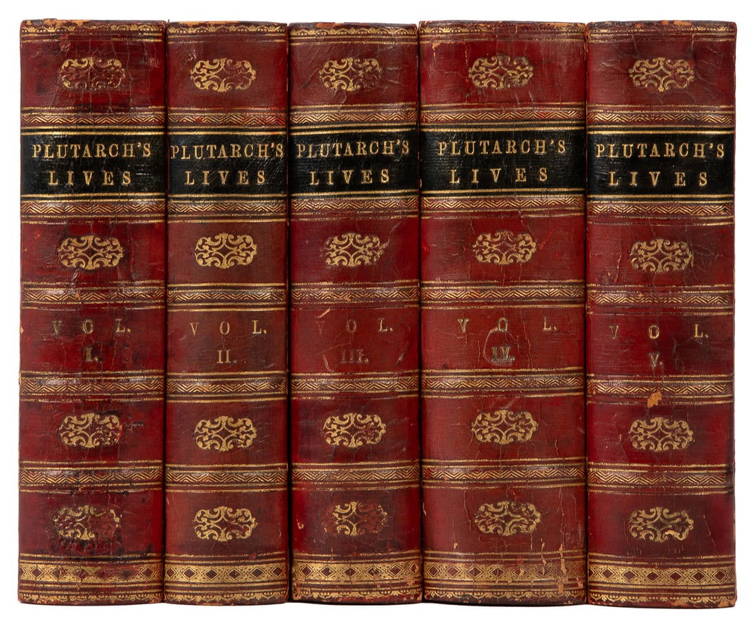  PLUTARCH (c. 46 CE). Plutarch's Lives. Translated from the ... (1 of 2)
