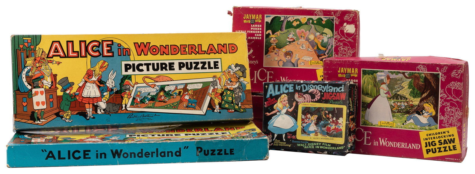 [PUZZLES]. A group of 7 puzzles in original boxes. V.p., v.... (1 of 1)