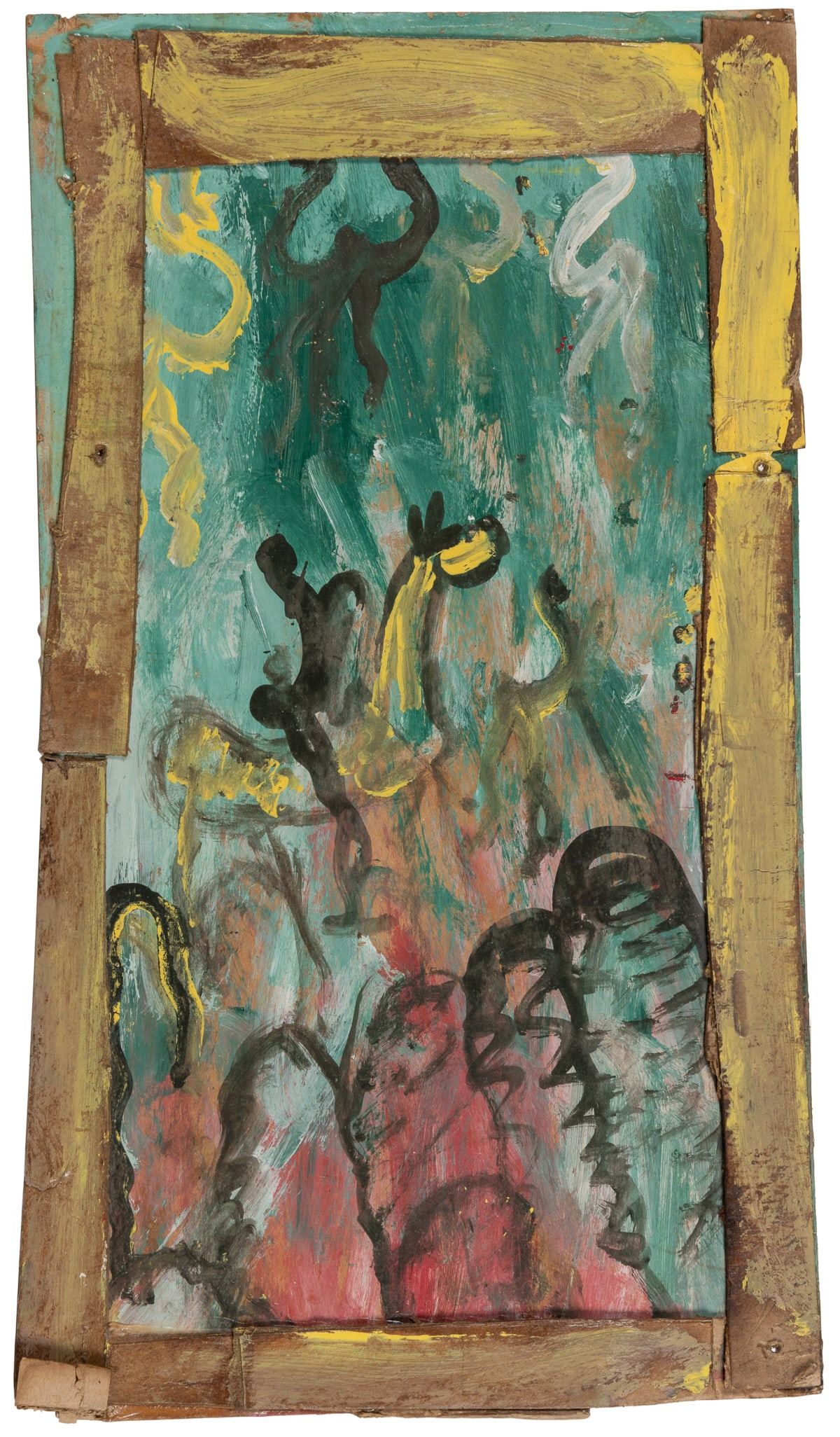 YOUNG, Purvis (American, 1943-2010). Untitled. (Figures and... (1 of 2)