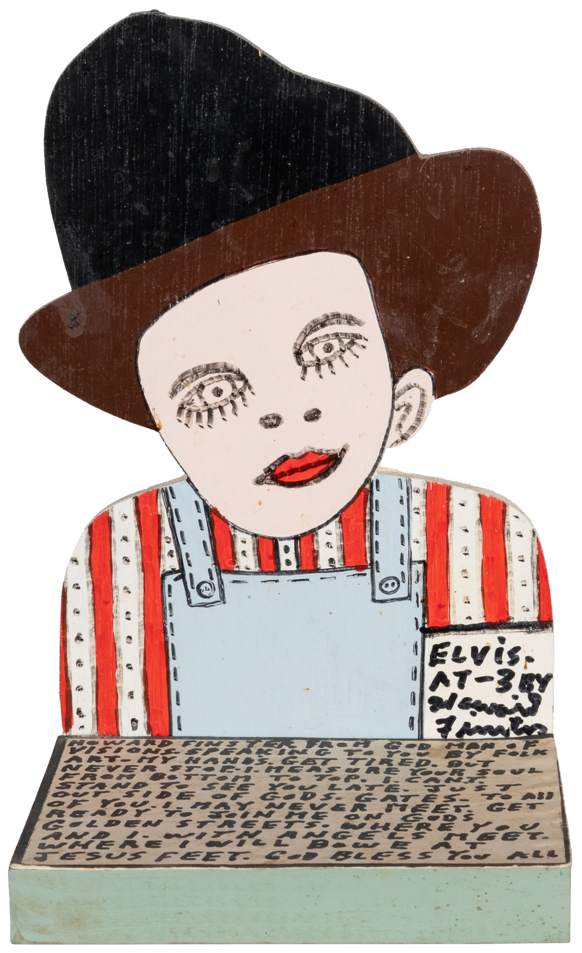 FINSTER, Howard (American, 1916-2001). Elvis at 3. #30,345.... (1 of 3)