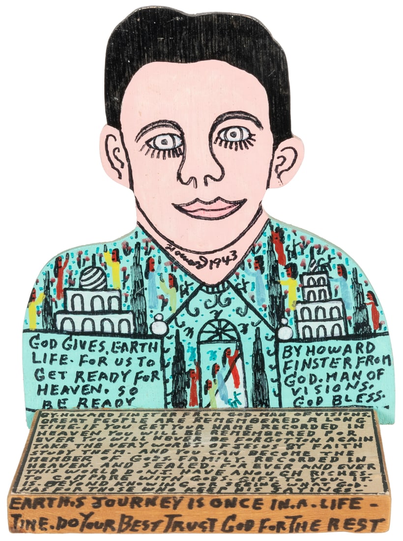 FINSTER, Howard (American, 1916-2001). God Gives Earth Life... (1 of 3)