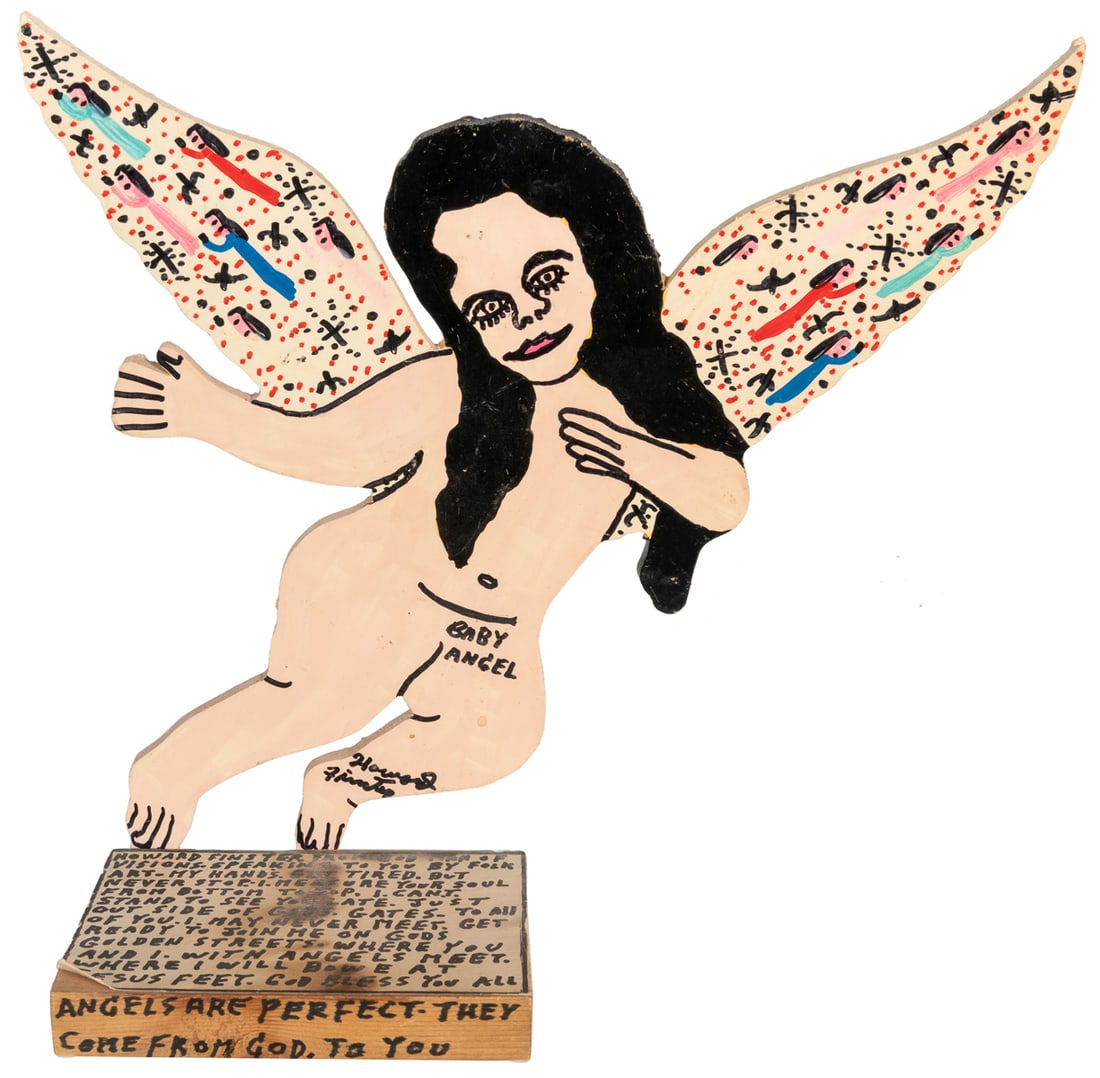 FINSTER, Howard (American, 1916-2001). Baby Angel. #21,005.... (1 of 3)
