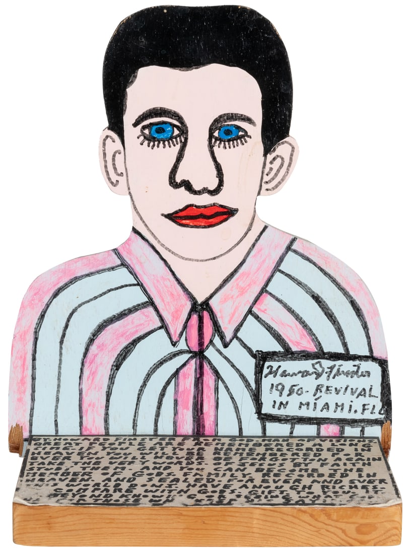 FINSTER, Howard (American, 1916-2001). Howard Finster 1950 ... (1 of 3)