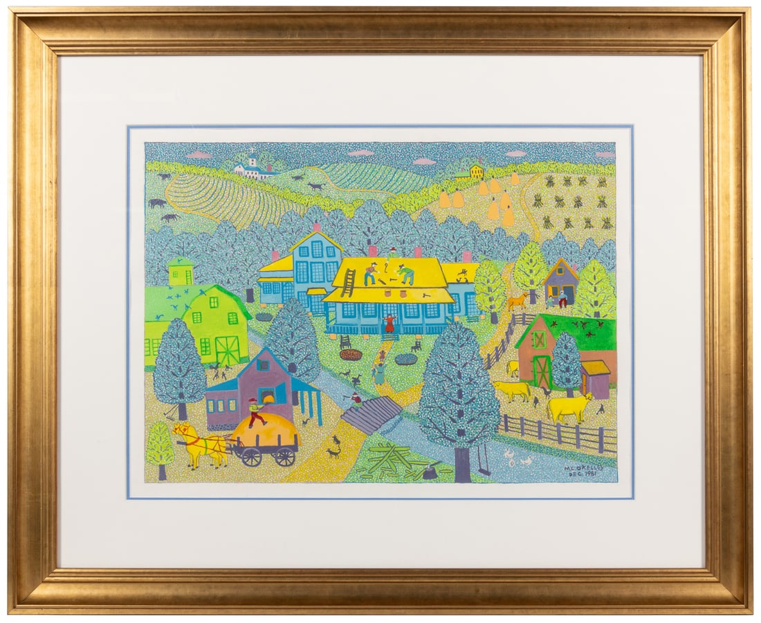 O’KELLEY, Mattie Lou (American, 1908-1997) Untitled. (A Day... (1 of 1)