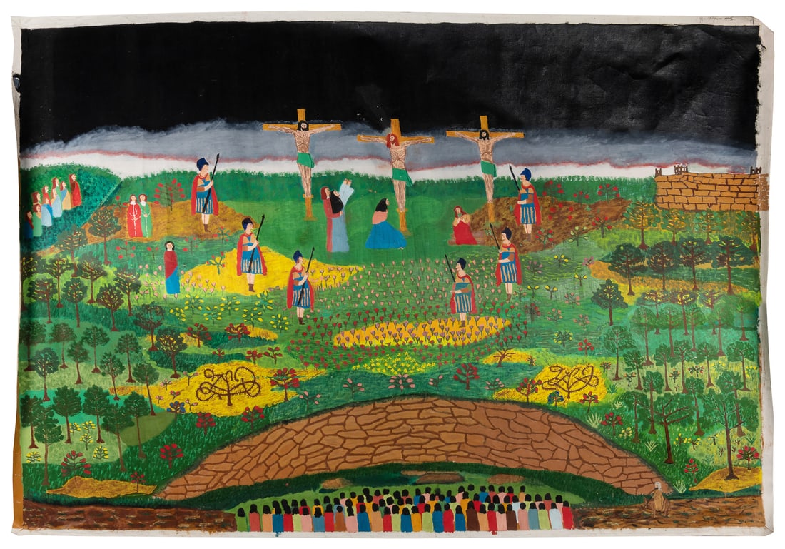 BODENHEIMER, Frank (American, 20th century). Crusifixiam. C... (1 of 4)