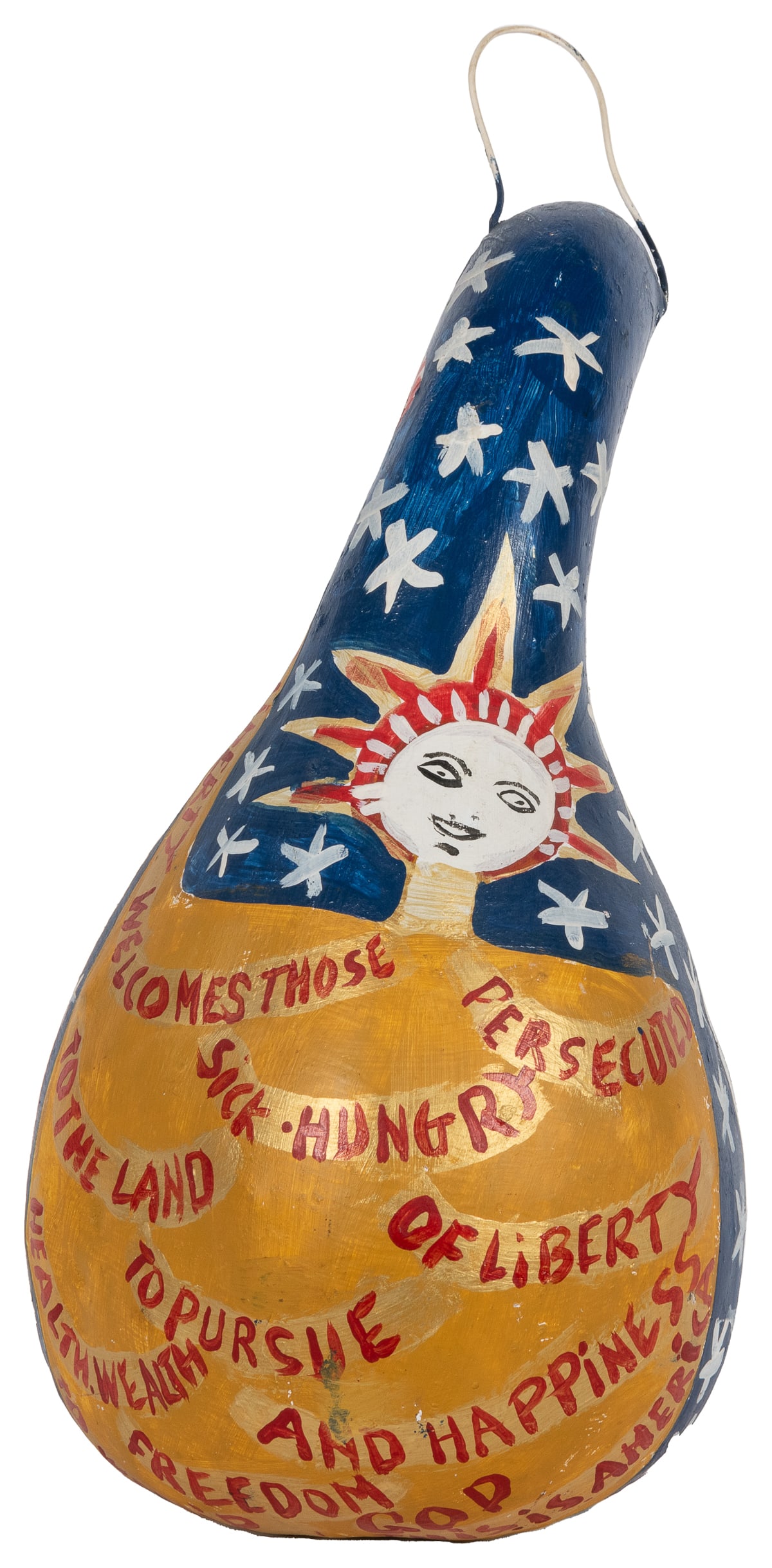 PERKINS, B. F. (American, 1904-1993). Patriotic Painted Gou... (1 of 3)