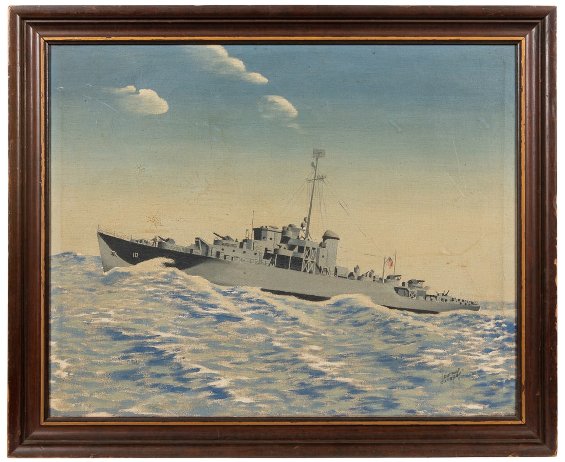 [FOLK ART]. DU RAPAU (?), Norman (American, 20th century). ... (1 of 1)