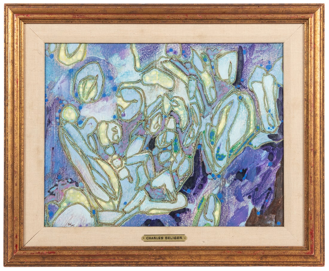 SELIGER, Charles (American, 1926-2009). Untitled Abstractio... (1 of 1)