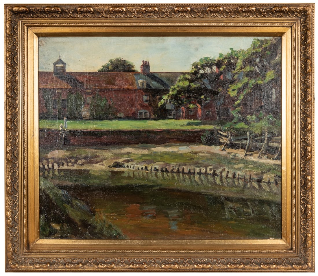 MUNNINGS, Alfred James (British, 1878-1959). Large House by... (1 of 1)