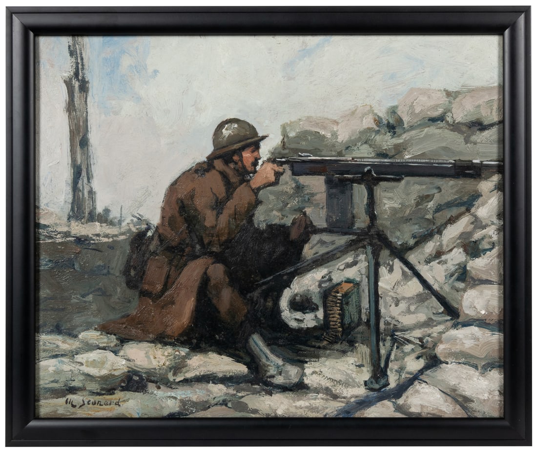[WORLD WAR I ART]. LEONARD, Charles (“Charly”) (Belgian, 18... (1 of 1)