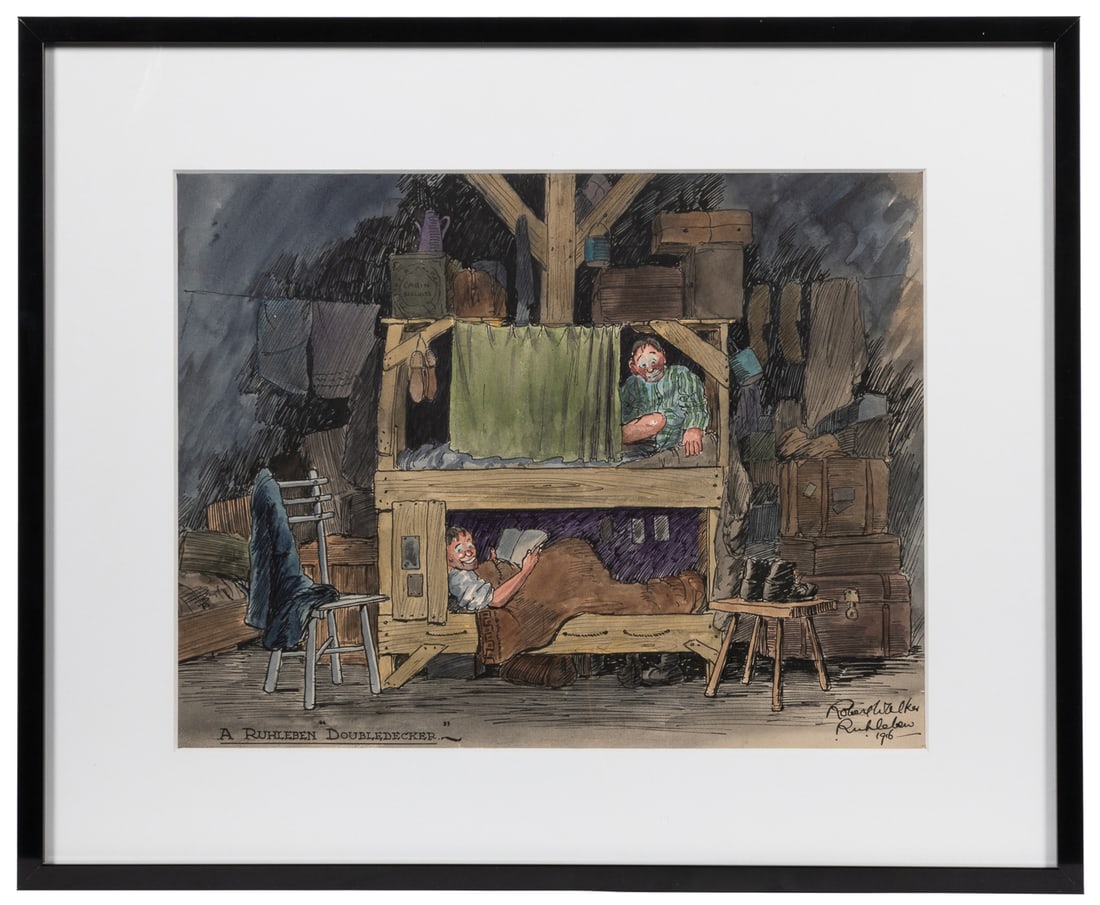 [WORLD WAR I ART]. WALKER, Robert (British, 19th century). ... (1 of 1)