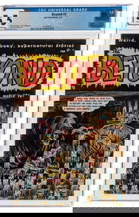 Beyond #3 (Ace Periodicals, 1951) CGC FN- 5.5 Off-white to ...: Beyond #3 (Ace Periodicals, 1951) CGC FN- 5.5 Off-white to white pages. Mike Sekowsky art. CGC census 9/23: 2 in 5.5, 11 higher.