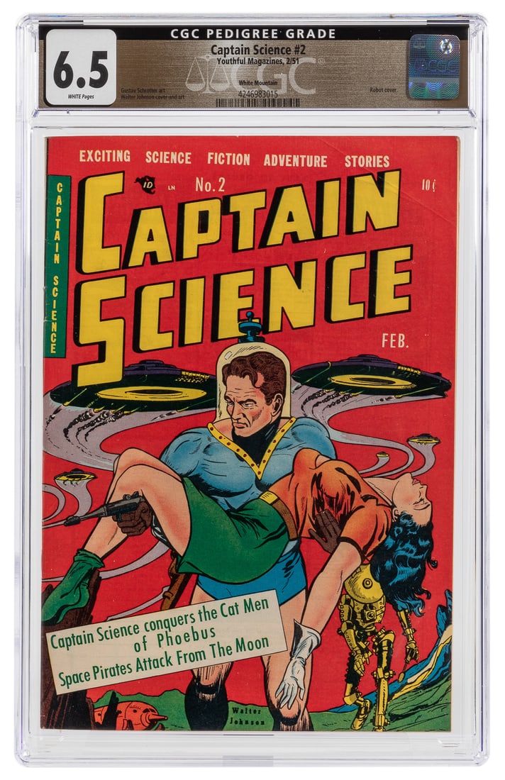 Captain Science #2 White Mountain Pedigree (Youthful Magazi... (1 of 1)