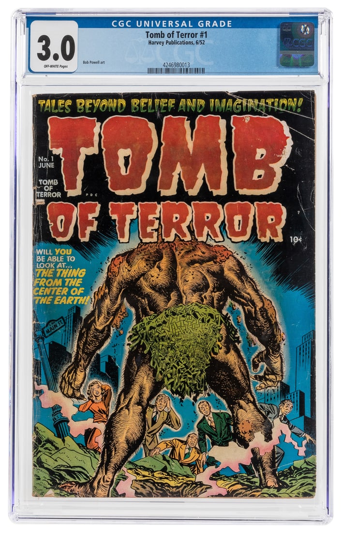 Tomb of Terror #1 (Harvey Publications, 1952) CGC GD/VG 3.0... (1 of 1)