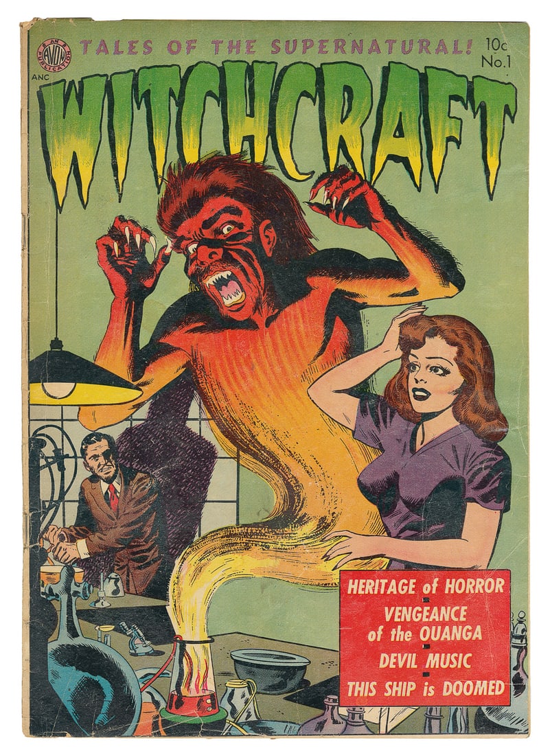 Witchcraft #1 (Avon, 1952) Condition GD/VG. George Roussos ... (1 of 1)