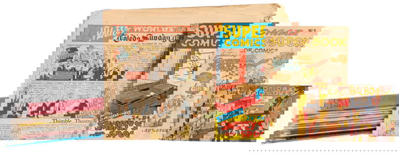 Collection of 24 Various Comics and Newspaper Strips (Vario...: Collection of 24 Various Comics and Newspaper Strips (Various Publishers, 1944-77) Condition: Average VG/FN. Issues include: Moonstone #23; Marvel Tales #2; 4Most #1; Picture Stories from the Bible #1