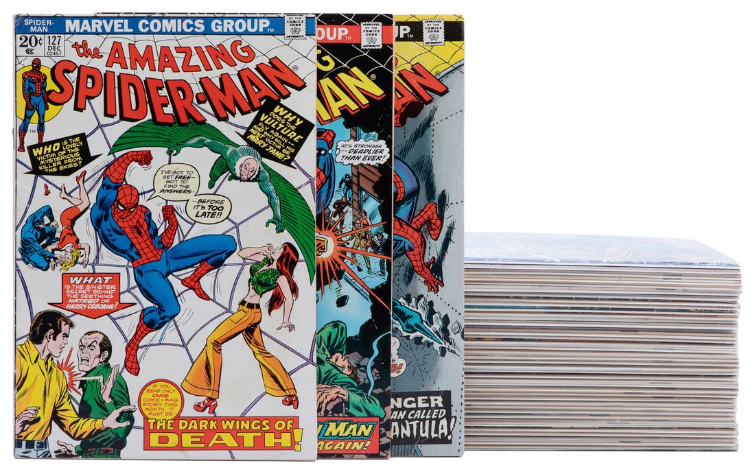 Amazing Spider-Man Group of 44 Comic Books (Marvel, 1974-77... (1 of 1)