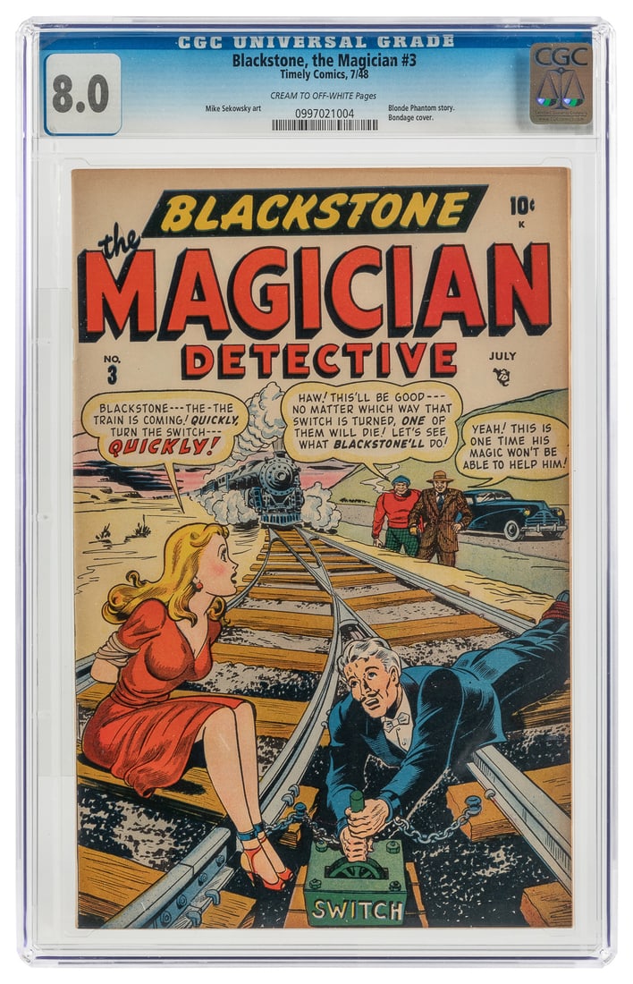 Blackstone the Magician #3 (Timely Comics, 1948) CGC 8.0 Cr... (1 of 1)