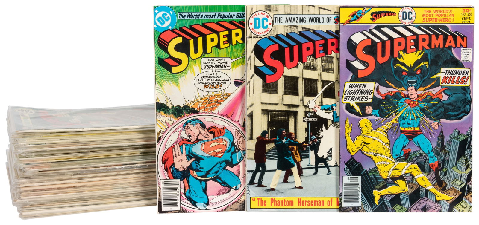Superman Group of 51 (DC Comics, 1967-77) Condition: Averag... (1 of 2)