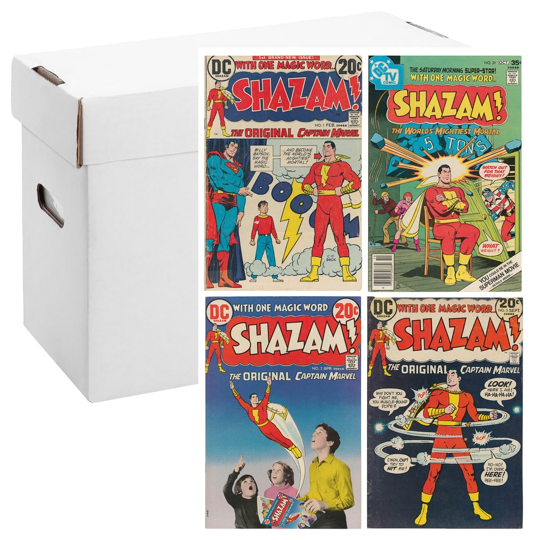 Shazam Group of 69 Comic Books (DC Comics, 1973-87) Conditi... (1 of 13)